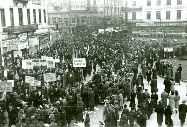 Încercarea de lovitură de stat comunistă din 24 februarie 1945 (© Facebook / CNSAS)