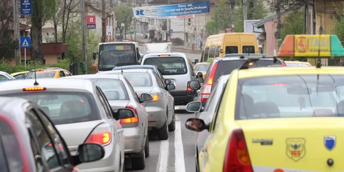 Ambuteiaje în trafic de luni dimineaţă