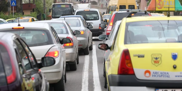 Ambuteiaje în trafic de luni dimineaţă
