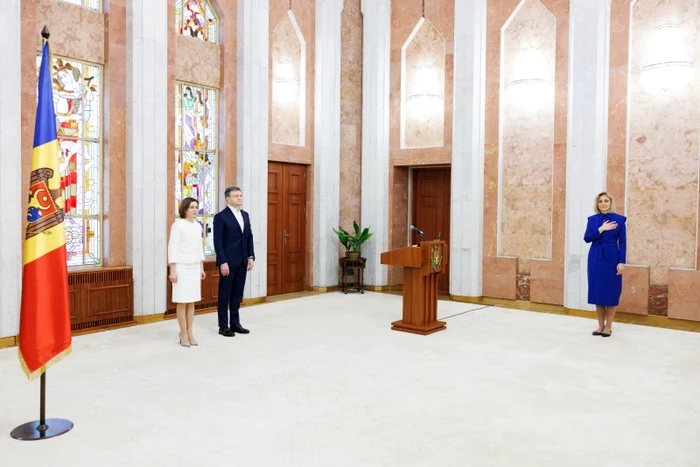 Doina Nistor a depus jurământul de învestire în funcție în data de 14 martie. FOTO: Presedinte.md