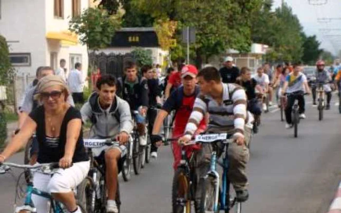 Târgu-Mureş: Marş pe biciclete pentru iubitorii de natură