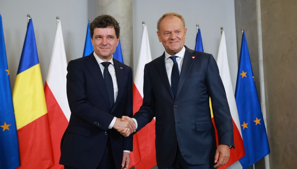 Nicușor Dan în prima sa vizită externă, la Varșovia. Discursul de la mitingul electoral al lui Rafał Trzaskowski LIVE TEXT