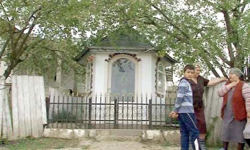 Troiţa care adăposteşte icoana adusă de la Prislop jpeg