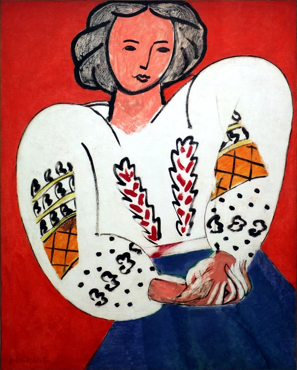Henri Matisse, La Blouse Roumaine, 1940 (© Musée national d'art moderne / Wikimedia Commons)