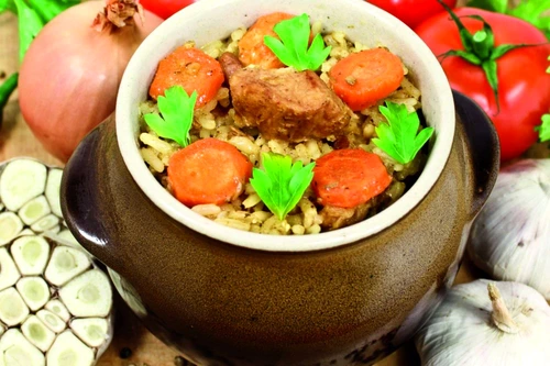 pilaf picant cu carne de miel jpeg