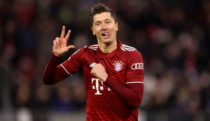 Lewandowski a marcat cea mai rapidă triplă din istoria Ligii Campionilor (FOTO: Guliver/Gettyimages)