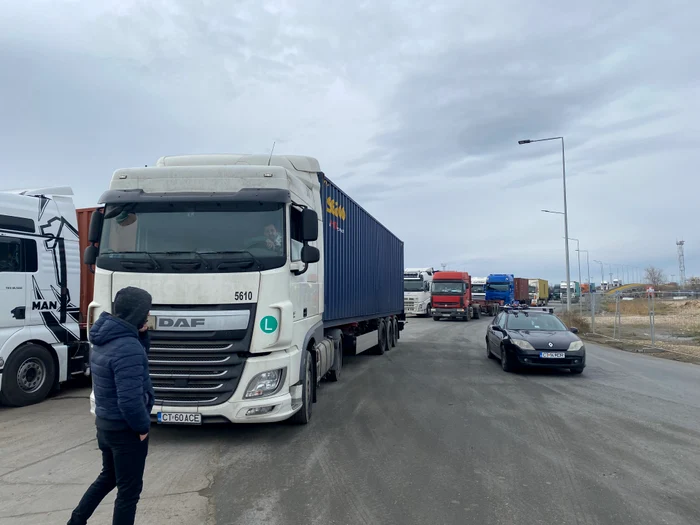 Protestul transportatorilor Sursa foto Antonia Ispas