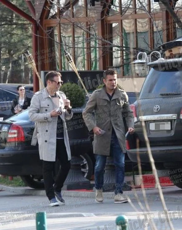 Adrian Mutu a avut miercuri treabă în nordul Bucureştiului. (Foto: Mihai Ionescu)