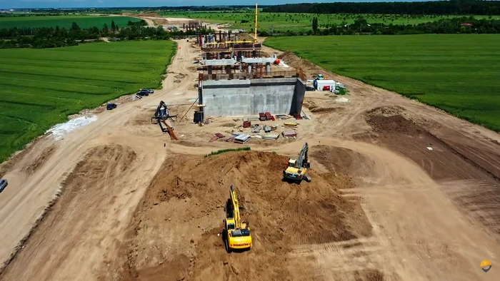 Lotul 3 al Autostrăzii A0 Nord Foto: Asociația Pro Infrastructură/Facebook