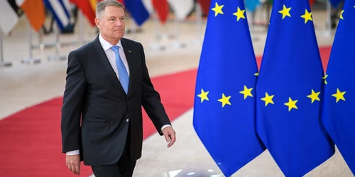 Klaus Iohannis la Bruxelles FOTO AFP 