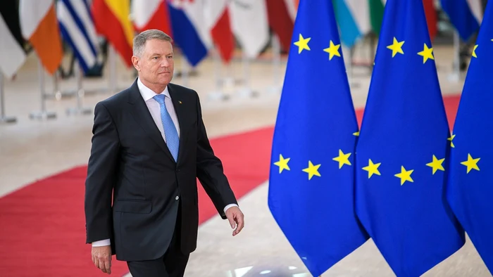 Prezent la Bruxelles pentru summitul de stabilire a bugetului plurianual al Uniunii Europene, preşedintele Klaus Iohannis a insistat pe obţinerea de sprijin în eforturilor de recuperare a decalajului de dezvoltare faţă de media Uniunii Europene.  FOTO AFP