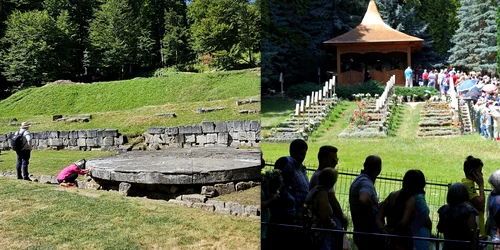 Mănăstirea Prislop și Sarmizegetusa Regia. Foto: Daniel Guță. ADEVĂRUL