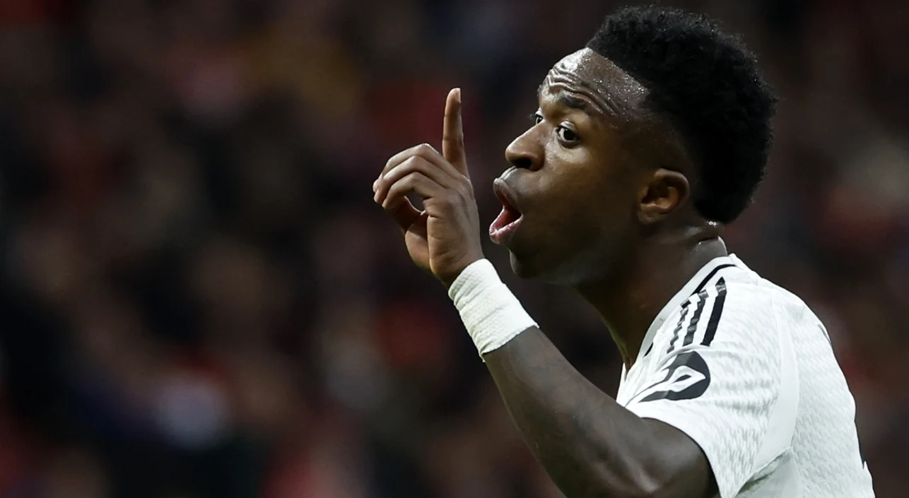 Vinicius junior vrea bani mulți pentru a continua la Real Madrid. Foto EPA EFE