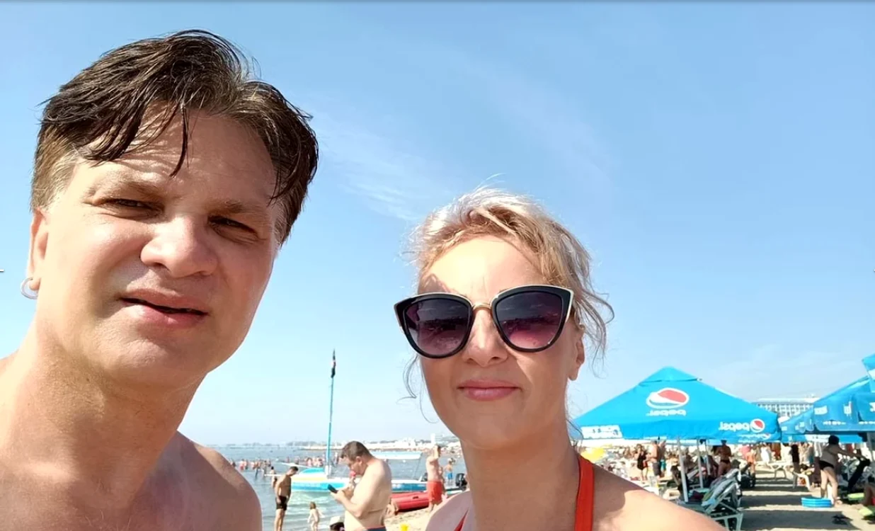 Cei doi s-au căsătorit anul trecut. FOTO arhivă personala