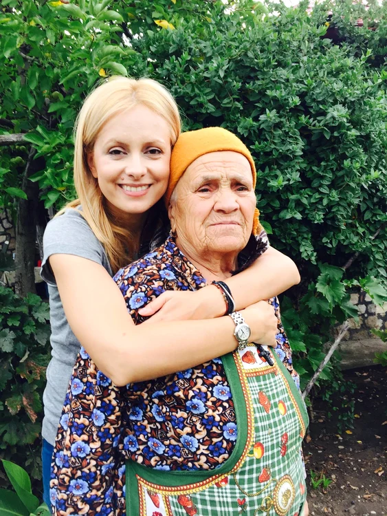 Bunica Simonei Gherghe a împlinit 91 de ani