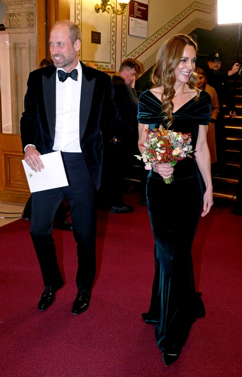 Catherine, Prințesă de Wales, și Prințul William, Prinț de Wales, participă la Spectacolul Regal de Varietăți de la Royal Albert Hall pe 19 noiembrie 2025, la Londra, Anglia, GettyImages (1) jpg