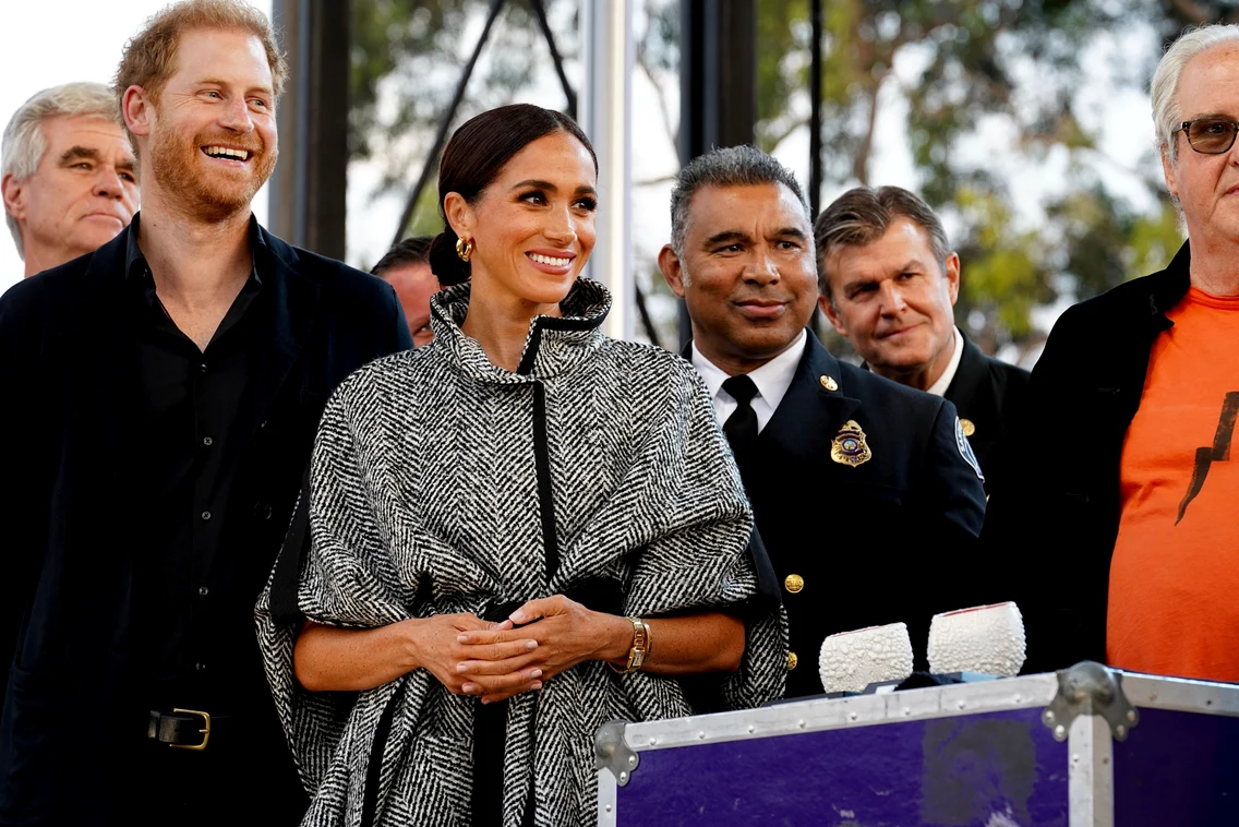 Meghan Markle și Prințul Harry la concertul caritabil al lui  Kevin Costner, Profimedia