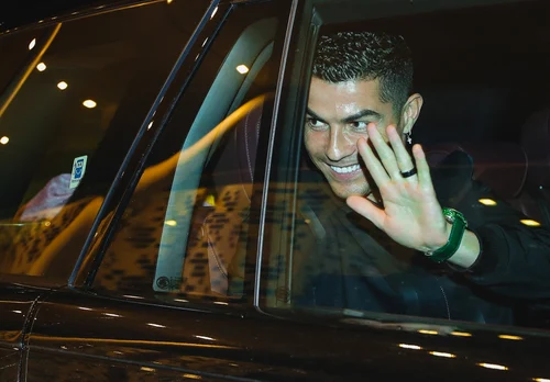 Cristiano Ronaldo sosește în Riyadh la clubul Al Nassr pe 03 ianuarie 2023 în Arabia Saudită FOTO Profimedia (2) jpg