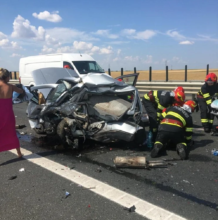 
    O femeie a murit în urma unui accident pe A1  