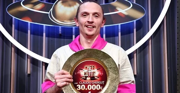Claudiu Gherguț a câștigat Chefi la cuțite, sezonul 15 foto: Antena 1