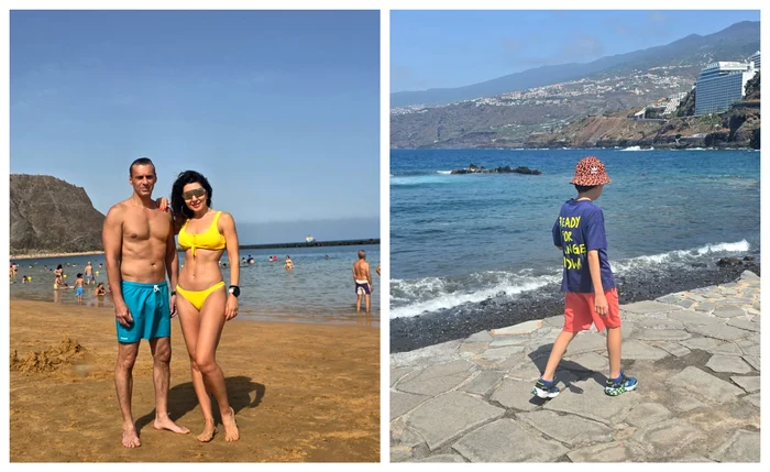 Carmen Brumă și Mircea Badea, vacanță alături de fiul lor / FOTO: Colaj Instagram