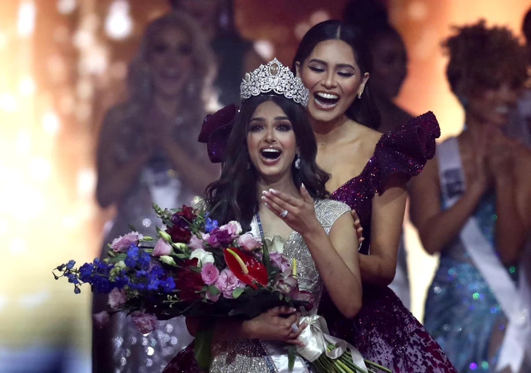 Miss universe 2021 indianca Harnaaz Sandhu FOTO EPA-EFE