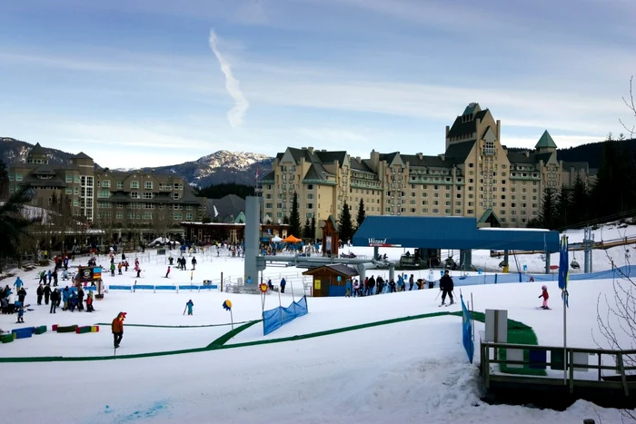 Staţiunea de ski Whistler din British Columbia FOTO Robert Giroux/Getty Images