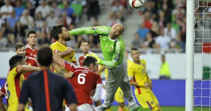 Portarul maghiar Gabor Kiraly va juca la Oslo în partida cu numărul 100 pentru Ungaria FOTO AP