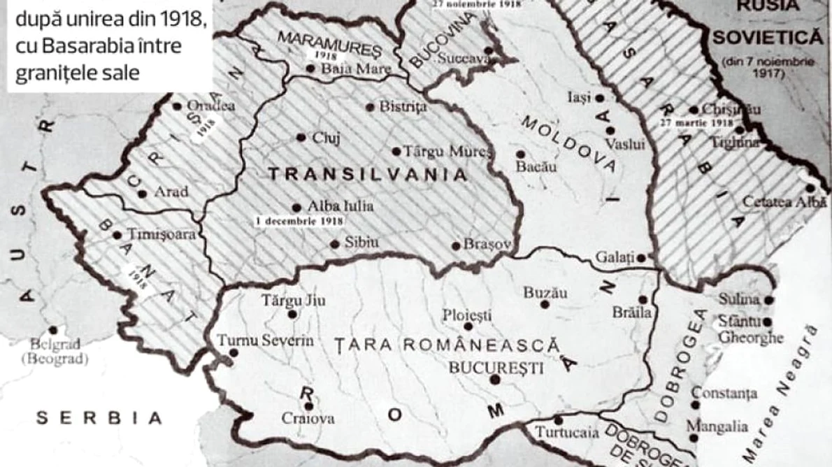 Unirea Basarabiei cu România, lungul drum al recunoaşterii diplomatice jpeg