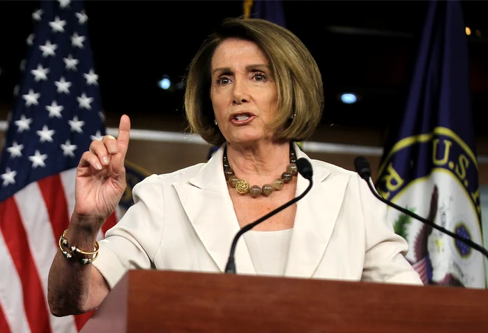 Nancy Pelosi, liderul minorităţii democrate din Camera Reprezentanţilor a SUA