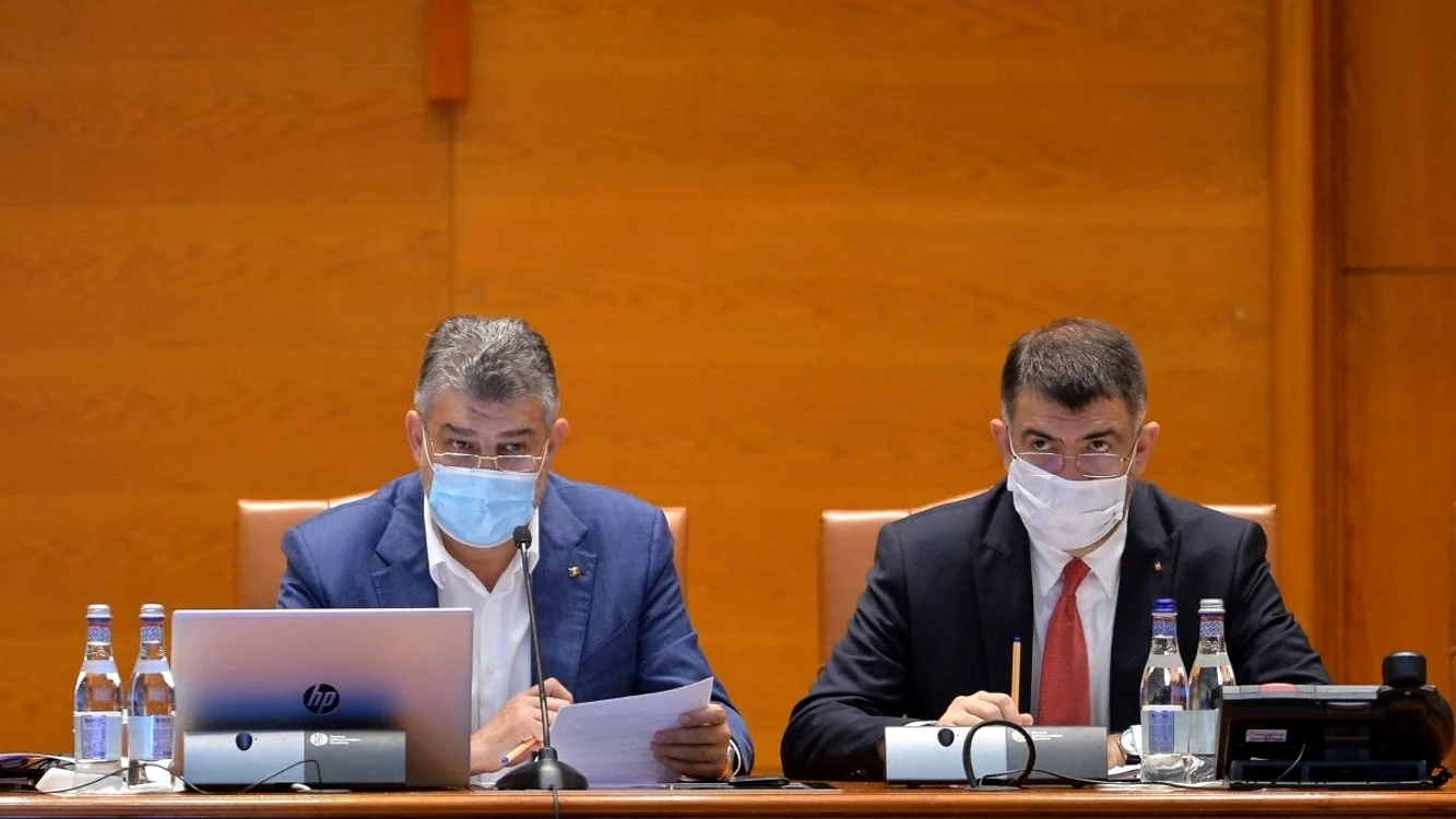 Marcel Ciolacu și Robert Cazanciuc sunt președinții celor două camere ale Parlamentului