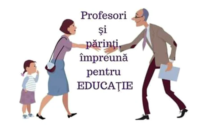 FOTO Facebook / Profesori şi părinţi. Împreună pentru educaţie