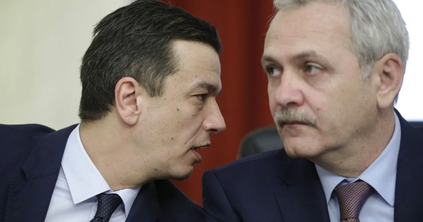 Sorin Grindeanu şi Liviu Dragnea. FOTO Inquam Photos