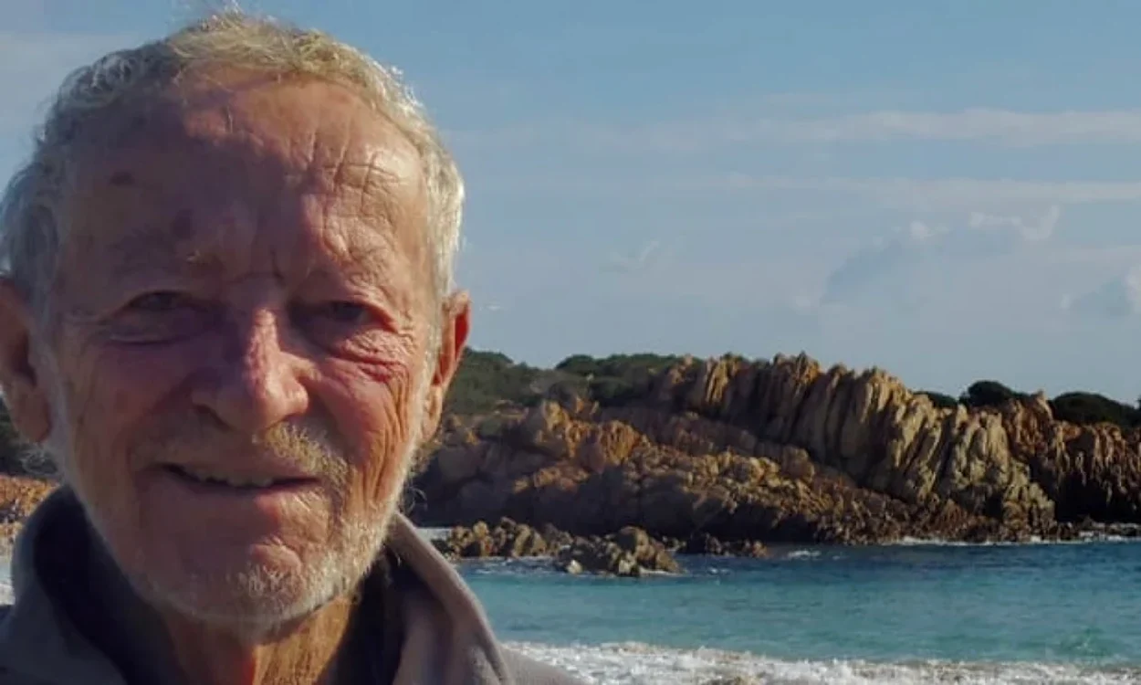 Mauro Morandi, numit Robinson Crusoe al Italiei FOTO Facebook via The Guardian