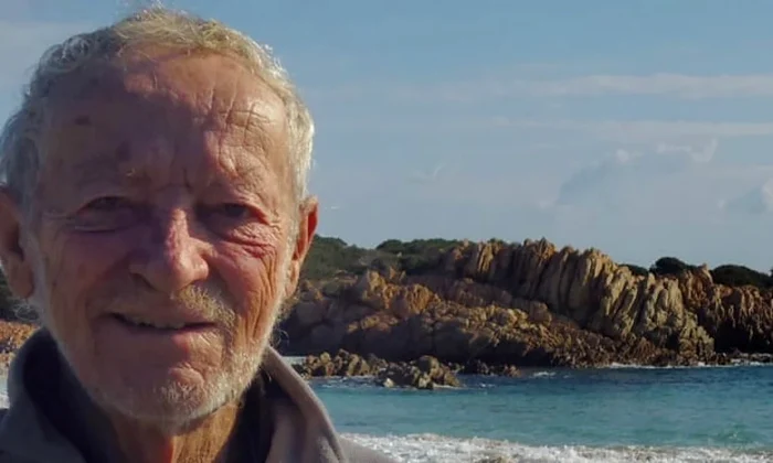 Mauro Morandi, numit Robinson Crusoe al Italiei FOTO Facebook via The Guardian