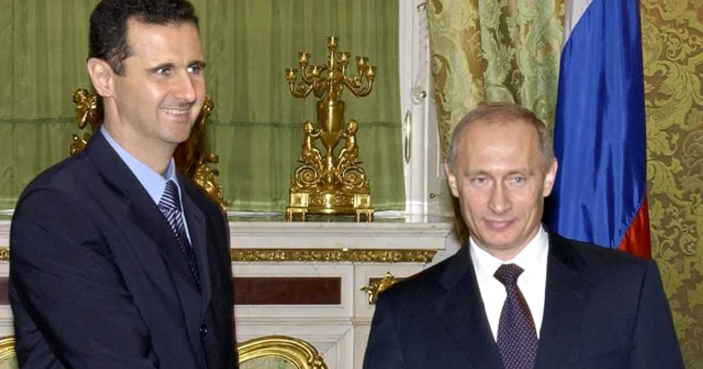 Bashar al-Assad şi Vladimir Putin
