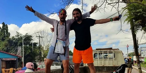 Dan Alexa și Gabi Tamaș fac echipă bună la Asia Express foto: Instagram 