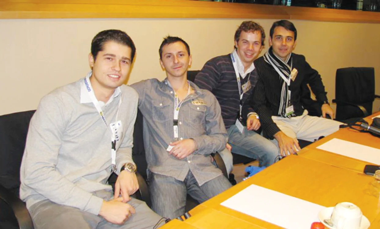 Ionuţ Dobre, Walter Schneider, Alexandru Artimon şi Florin Bârhală