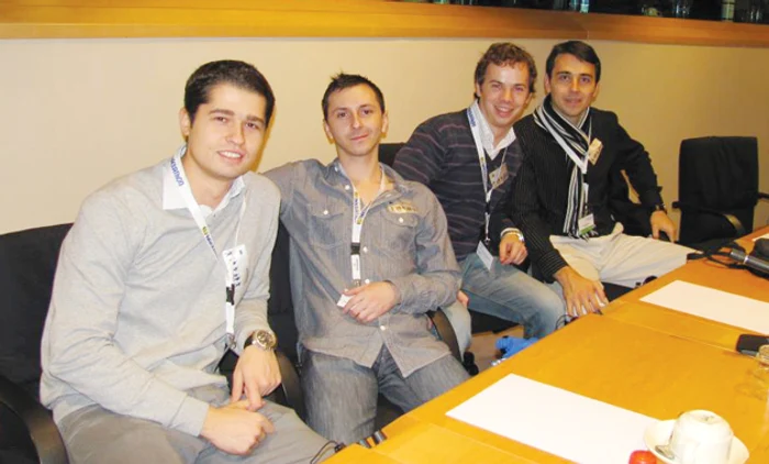 Ionuţ Dobre, Walter Schneider, Alexandru Artimon şi Florin Bârhală