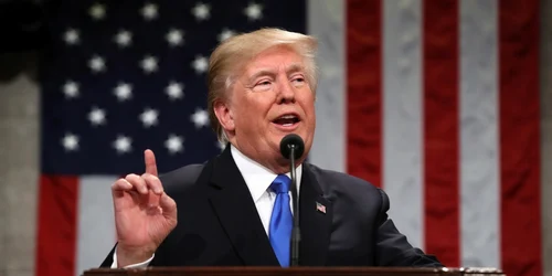 Donald Trump - discursul despre starea uniunii FOTO Getty Images