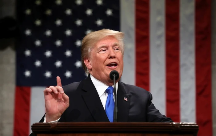 Donald Trump - discursul despre starea uniunii FOTO Getty Images 