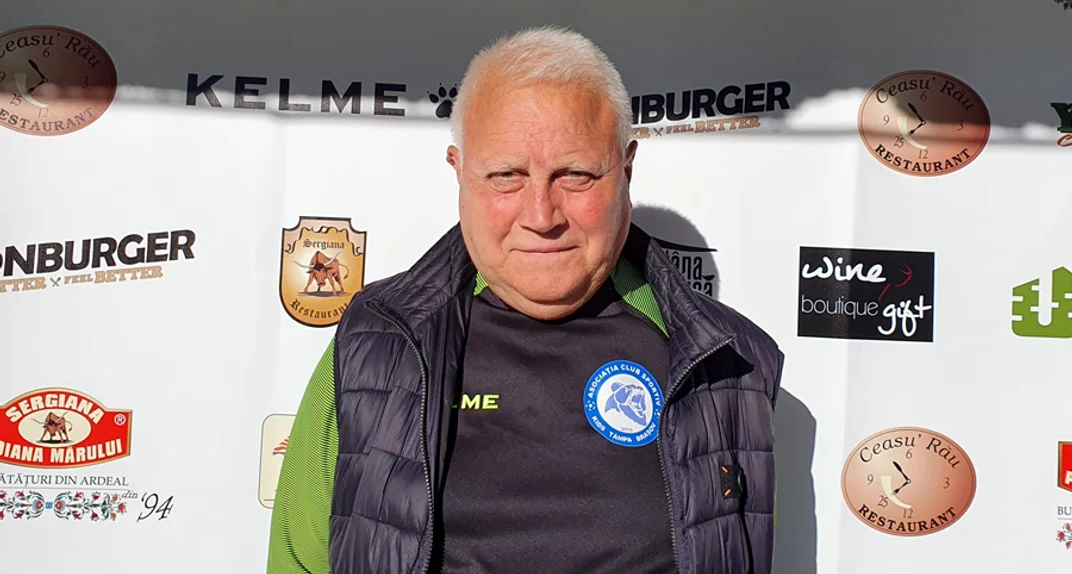 Adrian Hârlab, o legendă a fotbalului brașovean. Foto ACS Kids Brașov