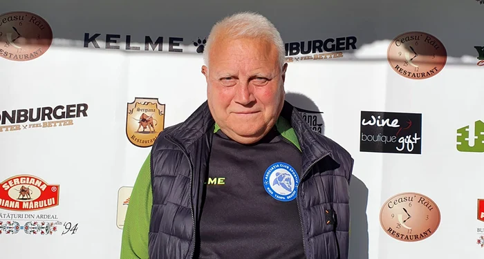 Adrian Hârlab, o legendă a fotbalului brașovean. Foto ACS Kids Brașov