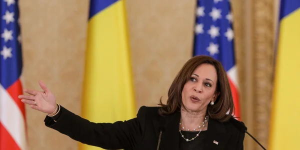 Vicepresedinte Statele Unite ale Americii Kamala Harris Klaus Iohannis Cotroceni 11 martie 2022 conferinta presa FOTO Inquam Photos / Octav Ganea