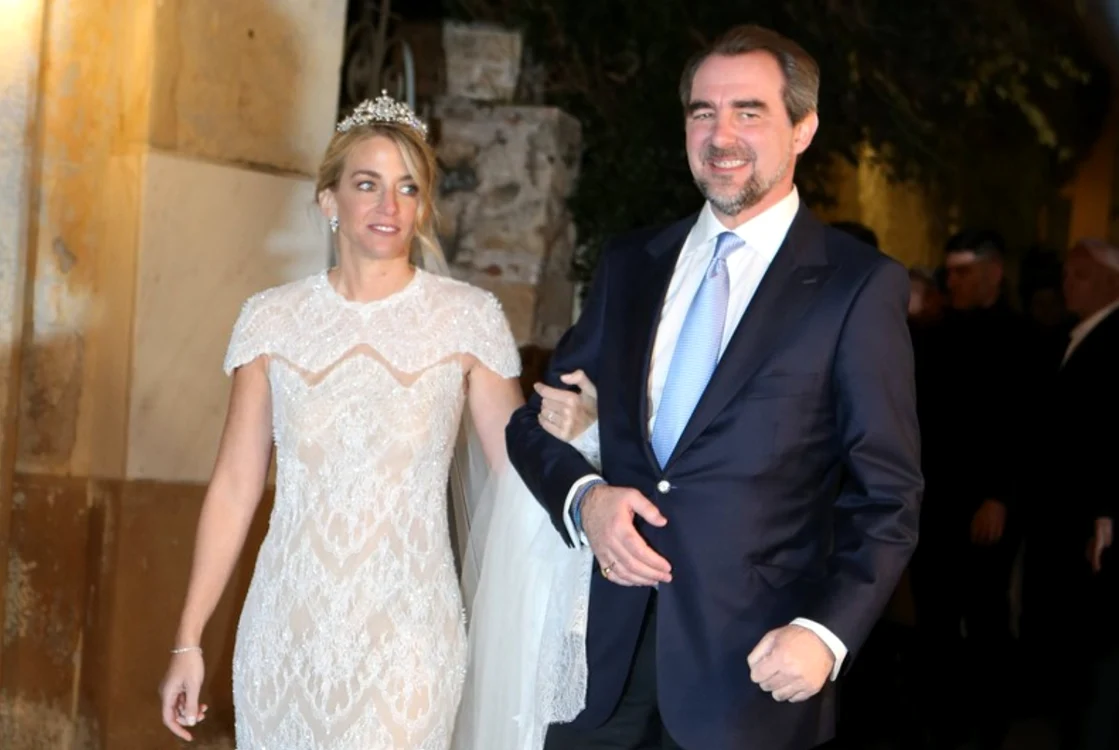 Prințul Nikolas al Greciei și Chrysi Vardinogianni Foto Profimedia jpg