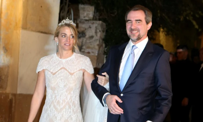 Prințul Nikolas al Greciei și Chrysi Vardinogianni Foto Profimedia jpg