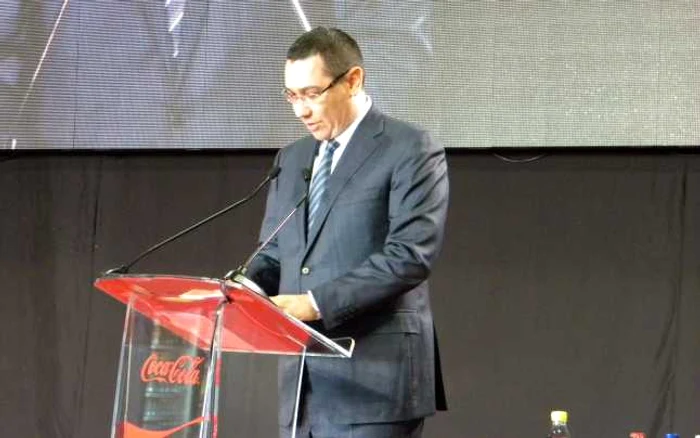 Victor Ponta a fost miercuri la fabrica Coca-Cola Ploieşti. FOTO Dana Mihai