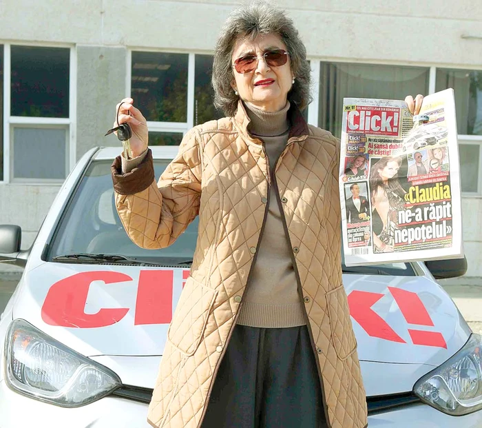 
    Voica Vinea a câştigat un superb autoturism Hyundai i20, în valoare de 51.908 leiFoto: Click!  