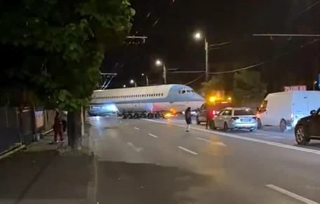 O imagine rar întâlnită a transformat strada Traian Vuia din Cluj-Napoca Foto: știridecluj