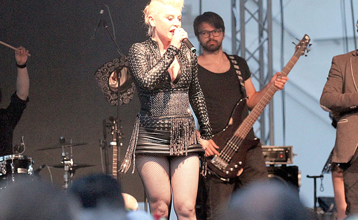 Loredana şi-a arătat formele recent, la un concert în OtopeniFoto: BLITZ